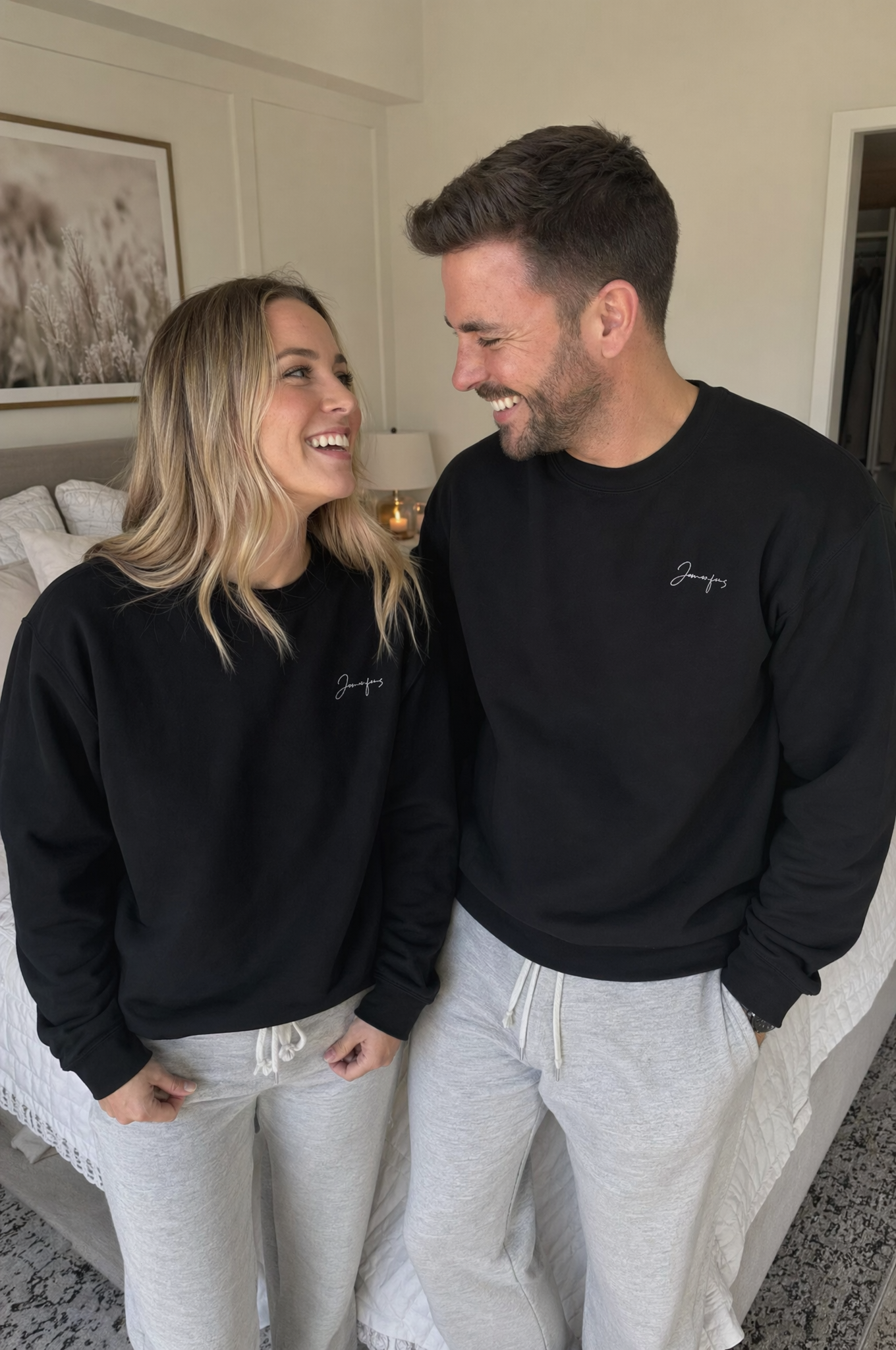 Couple Jemenfous — hoodies noirs